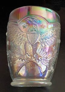 Eagle / Federal Eagle tumbler #2, crystal lustre